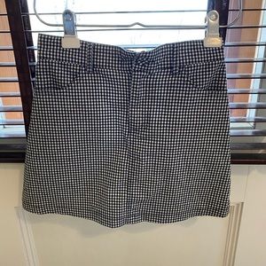 Gingham mini skirt from brandy Melville